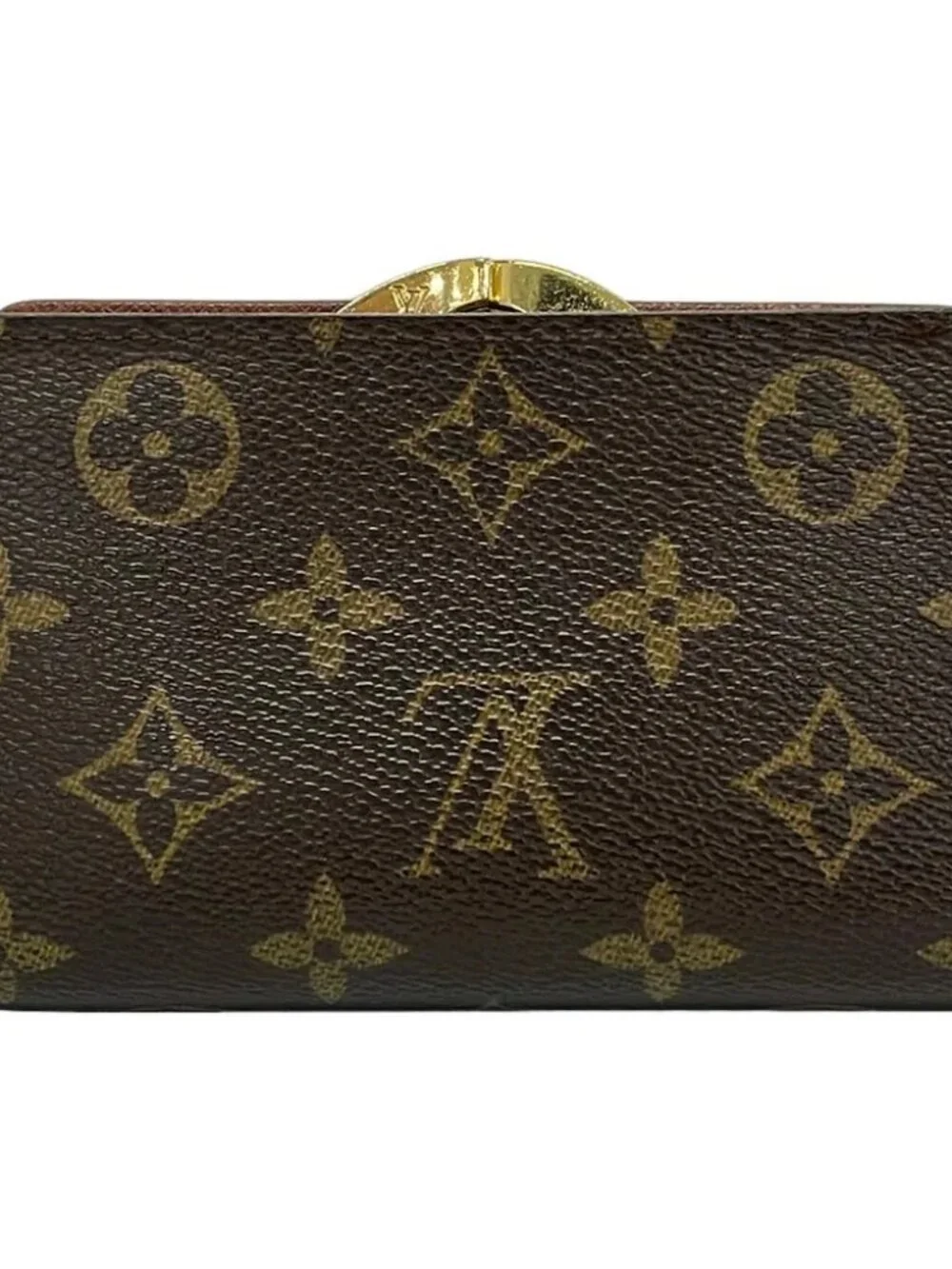 LOUIS VUITTON Porte Monnaie Billets Viennois M61663 Monogram CA0015